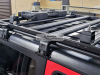 Кронштейны для верхнего крепления домкрата Hi-Jack к алюминиевому багажнику (платформе) РИФ