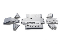 Комплект алюминиевой защиты днища RIVAL для CFmoto 500 А, 500 2A (2011-2015)