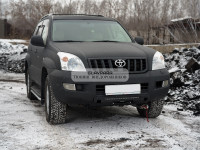 Мини силовик STC Toyota Land Cruiser Prado 120 с площадкой для лебедки