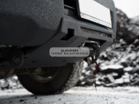 Мини силовик STC Toyota Land Cruiser Prado 120 с площадкой для лебедки