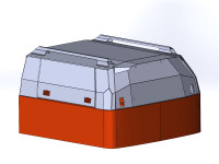 Кунг экспедиционный V го поколения алюминиевый KDT для Isuzu D-Max