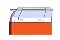 Кунг экспедиционный V-го поколения алюминиевый KDT для Volkswagen Amarok