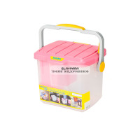Ящик экспедиционный IRIS RV BOX WASH BOX 25C, 25 литров 41x31x32,5 см. Розовый