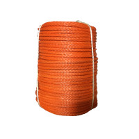 Трос для лебедки синтетический 8мм*100 метров (оранжевый)