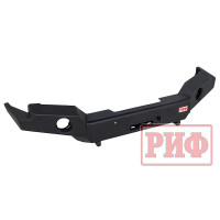 Бампер РИФ силовой передний для ГАЗ Соболь NN под штатные фары, стандарт