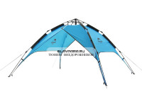 Палатка Naturehike 4-местная, быстросборная, синяя