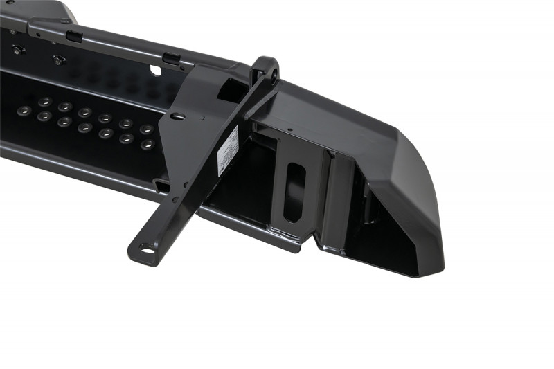 Бампер РИФ силовой задний Toyota Land Cruiser 200 2012-2015 с квадратом под фаркоп и фонарями Бампер РИФ силовой задний Toyota Land Cruiser 200 2012-2015 с квадратом под фаркоп и фонарями