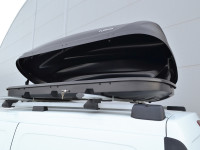 Автобокс багажник PT GROUP Turino 1 двустороннее открывание 410л (черный)