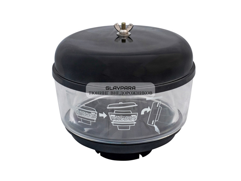 Насадка на шноркель с предочистителем воздуха прозрачная (диаметр 3.5") Насадка на шноркель с предочистителем воздуха прозрачная (диаметр 3.5")