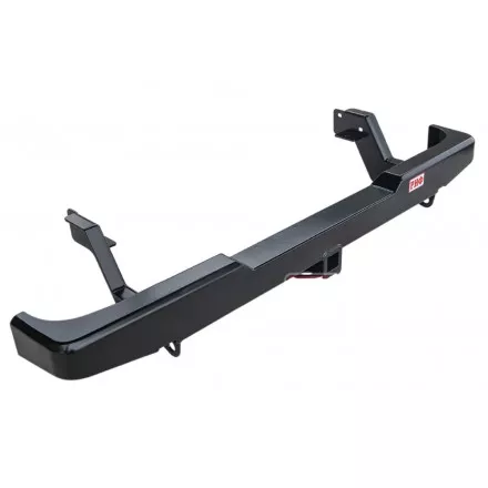 Бампер силовой задний РИФ для Mazda B2500/BT50, Ford Ranger T5 2006-2010 с квадратом под фаркоп