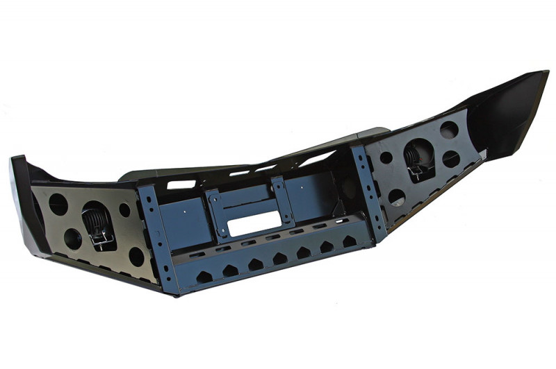 Бампер РИФ силовой передний Mitsubishi L200 2005-2015/Pajero Sport 2009-2015 с ПТФ и защитой бачка Бампер РИФ силовой передний Mitsubishi L200 2005-2015/Pajero Sport 2009-2015 с ПТФ и защитой бачка