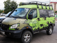 Багажник экспедиционный РИФ на ГАЗ Соболь 1500х2200 мм (для а/м без люка)