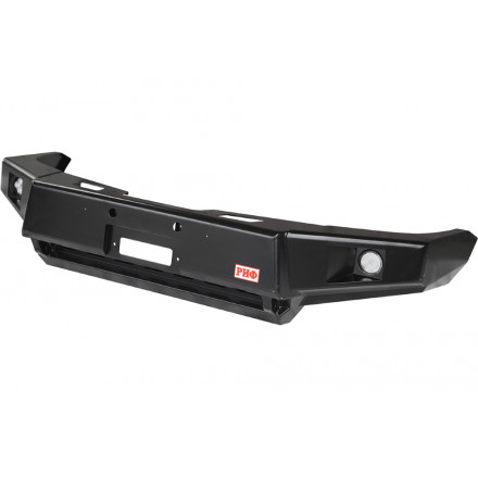 Бампер РИФ силовой передний ГАЗ Соболь с доп фарами стандарт