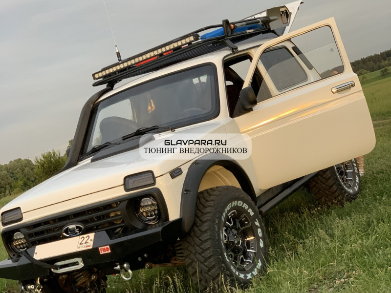 Бампер передний силовой РИФ для ВАЗ 2121 Нива без защитной дуги, с площадкой под лебедку Бампер передний силовой РИФ для ВАЗ 2121 Нива без защитной дуги, с площадкой под лебедку