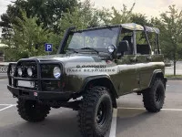 Бампер РИФ силовой передний УАЗ Хантер усиленный с трубной защитной дугой Бампер РИФ силовой передний УАЗ Хантер усиленный с трубной защитной дугой