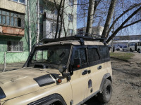 Багажник Уникар для УАЗ 469, 3151 Хантер разборный на водостоки