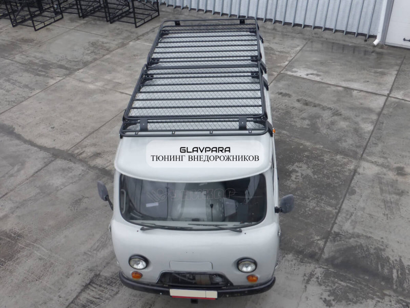 Багажник экспедиционный УНИКАР для УАЗ Буханка (1600х1600х130мм 2 шт) Багажник экспедиционный УНИКАР для УАЗ Буханка (1600х1600х130мм 2 шт)