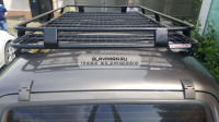 Багажник экспедиционный УНИКАР для ВАЗ 2131 сварной с сеткой на 6-и опорах