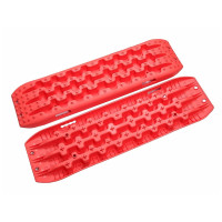 Сэнд-траки пластиковые усиленные до 10 тонн 110х35 см (комплект 2 шт) красные