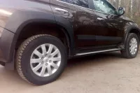 Расширители колесных арок для Mitsubishi Pajero Sport 2015-2020 20 мм (ABS пластик) Расширители колесных арок для Mitsubishi Pajero Sport 2015-2020 20 мм (ABS пластик)