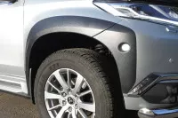 Расширители колесных арок для Mitsubishi Pajero Sport 2015-2020 20 мм (ABS пластик) Расширители колесных арок для Mitsubishi Pajero Sport 2015-2020 20 мм (ABS пластик)