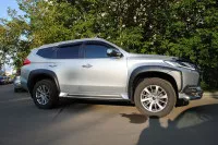 Расширители колесных арок для Mitsubishi Pajero Sport 2015-2020 20 мм (ABS пластик) Расширители колесных арок для Mitsubishi Pajero Sport 2015-2020 20 мм (ABS пластик)