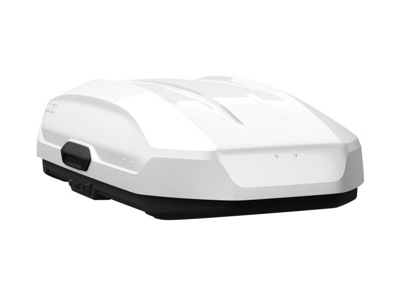 Автобокс LUX TAVR 175 белый глянцевый 450L двусторонний (1750х850х400) Автобокс LUX TAVR 175 белый глянцевый 450L двусторонний (1750х850х400)