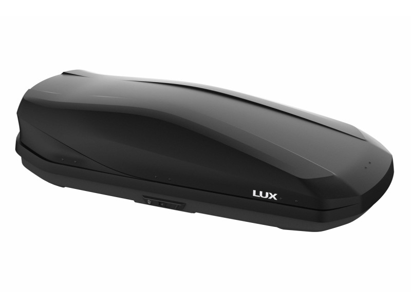 Автобокс LUX IRBIS 175 черный матовый 450L двустороннее открывание (1750х850х400) Автобокс LUX IRBIS 175 черный матовый 450L двустороннее открывание (1750х850х400)