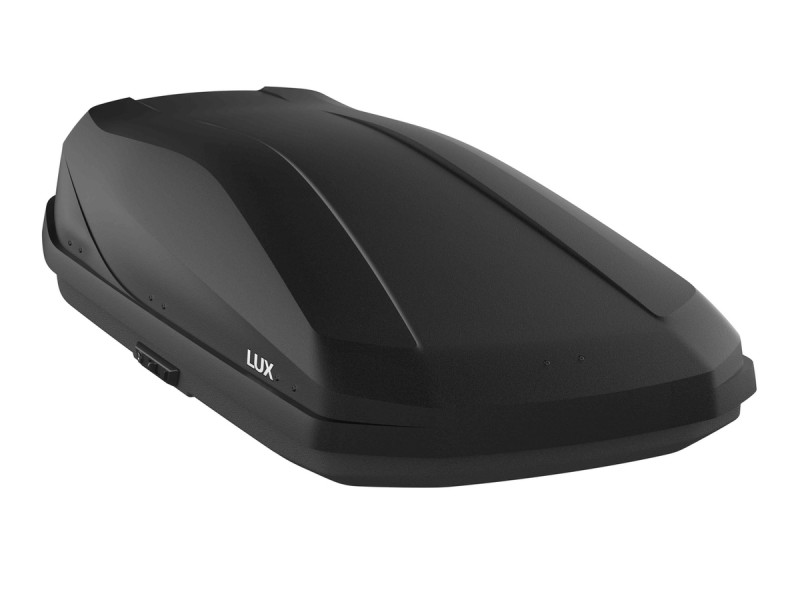 Автобокс LUX IRBIS 175 черный матовый 450L двустороннее открывание (1750х850х400) Автобокс LUX IRBIS 175 черный матовый 450L двустороннее открывание (1750х850х400)