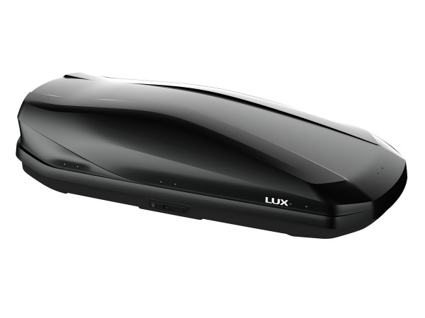 Автобокс LUX IRBIS 175 черный глянцевый 450L двустороннее открывание (1750х850х400)