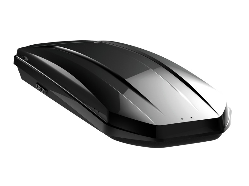 Автобокс LUX MAJOR черный глянцевый 460L двустороннее открывание (2170х860х320) Автобокс LUX MAJOR черный глянцевый 460L двустороннее открывание (2170х860х320)