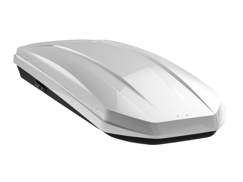 Автобокс LUX MAJOR белый глянцевый 460L двустороннее открывание (2170х860х320) Автобокс LUX MAJOR белый глянцевый 460L двустороннее открывание (2170х860х320)