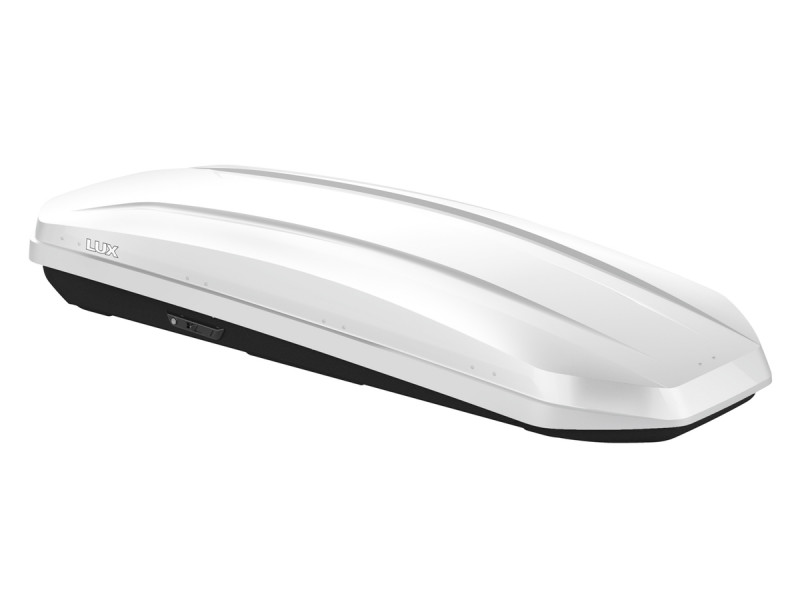 Автобокс LUX MAJOR белый глянцевый 460L двустороннее открывание (2170х860х320) Автобокс LUX MAJOR белый глянцевый 460L двустороннее открывание (2170х860х320)