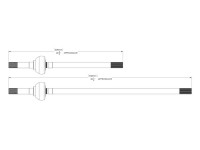 Усиленные полуоси и ШРУСы Trail Gear для Suzuki Jimny JB33 JB43 26-33-26 шлицов