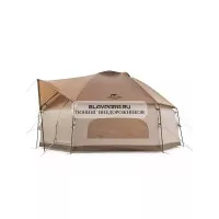 Палатка Naturehike Hexagon шестиугольная 4-местная, алюминиевый каркас, песочный Палатка Naturehike Hexagon шестиугольная 4-местная, алюминиевый каркас, песочный