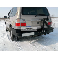 Бампер задний силовой Torque 4x4 для Toyota Land Cruiser 100-105