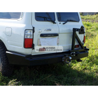 Бампер задний силовой Torque 4x4 для Toyota Land Cruiser 80