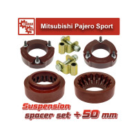 Комплект проставок подвески Tuning4WD для  Мitsubishi Pajero Sport 2008-2017, 2 поколение / Мitsubishi Pajero Sport 2016-Present, 3 поколение 50 мм
