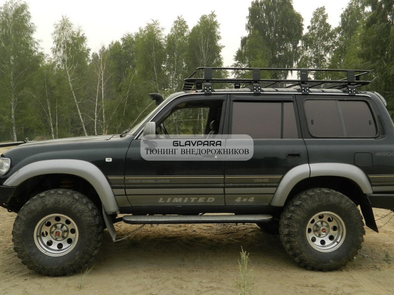 Экспедиционный багажник Torque 4x4 для Toyota Land Cruiser 80 Экспедиционный багажник Torque 4x4 для Toyota Land Cruiser 80