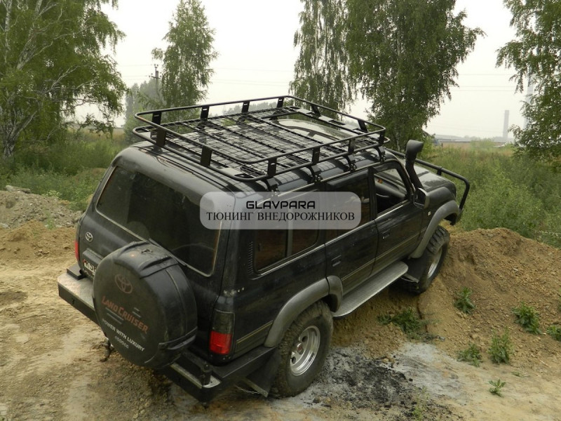 Экспедиционный багажник Torque 4x4 для Toyota Land Cruiser 80 Экспедиционный багажник Torque 4x4 для Toyota Land Cruiser 80