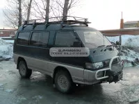 Экспедиционный багажник Torque 4x4 для Mitsubishi Delica L300 (Кирпич) Экспедиционный багажник Torque 4x4 для Mitsubishi Delica L300 (Кирпич)