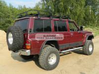Экспедиционный багажник Torque 4x4 для Nissan Patrol Y60 с низкой крышей