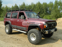 Экспедиционный багажник Torque 4x4 для Nissan Patrol Y60 с низкой крышей