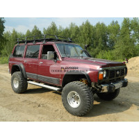 Экспедиционный багажник Torque 4x4 для Nissan Patrol Y60 с низкой крышей