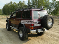 Экспедиционный багажник Torque 4x4 для Nissan Patrol Y60 с низкой крышей