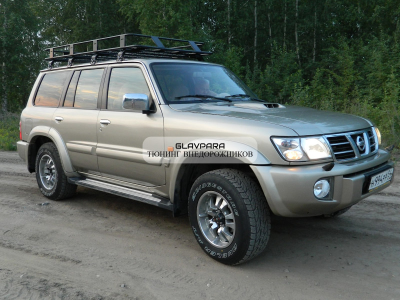 Экспедиционный багажник Torque 4x4 для Nissan Patrol Y61