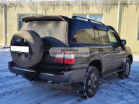 Калитка РИФ с фаркопом в штатный задний бампер Toyota Land Cruiser 100, Lexus LX470 с подсветкой номера