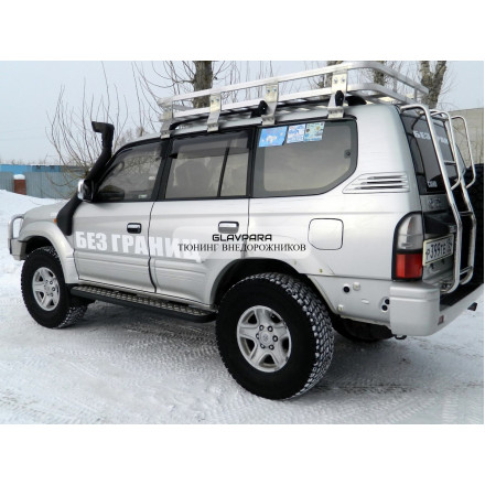 Пороги силовые Torque 4x4 для Toyota Land Cruiser Prado 95