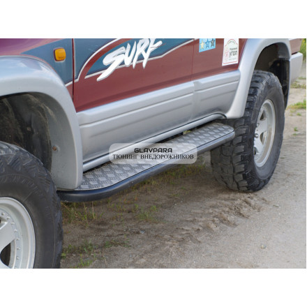 Пороги силовые Torque 4x4 для Toyota Surf 185