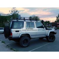 Пороги силовые Torque 4x4 для Toyota Land Cruiser 76 2007+